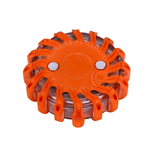 High Quality Usb Rechargeable Magnetic Road Flare Rotating Led Portable Emergency Warning Lights With Usb Cable