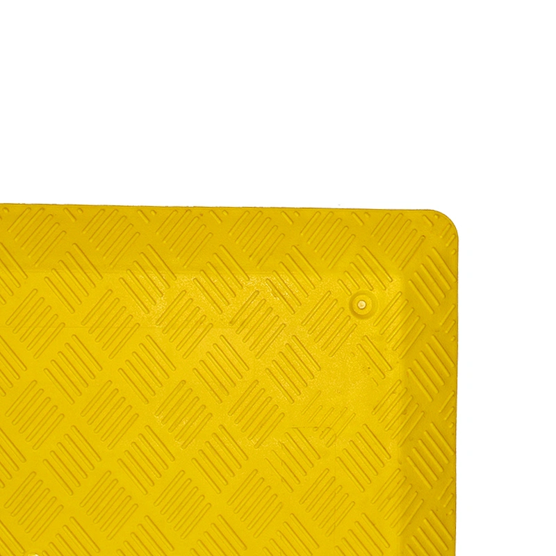 High Quality Custom Pedestrian Bridge Trench Cover Durable Plastic Road Safety Trench Cover