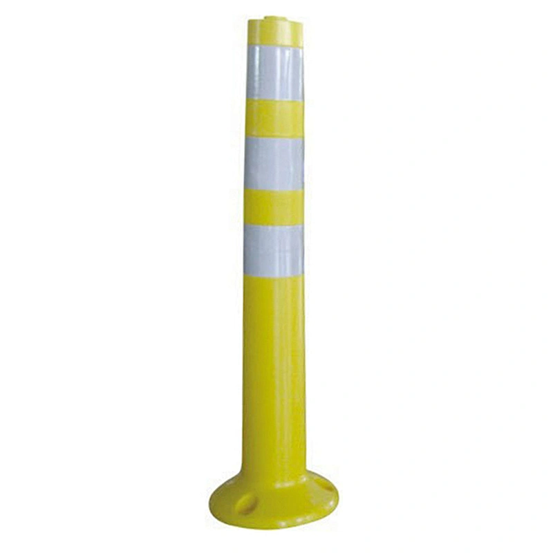 China Hot Sale High Quality Road Safety Plastic Warning Delineator Post Decorative Bollards Pvc Delineator Post