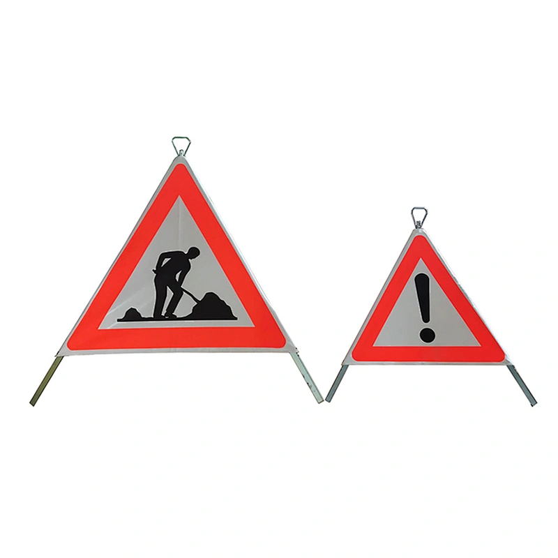 CHINA Professional Manufacturer Retractable Sign Tripod Traffic Sign Tripod For Warning Signs
