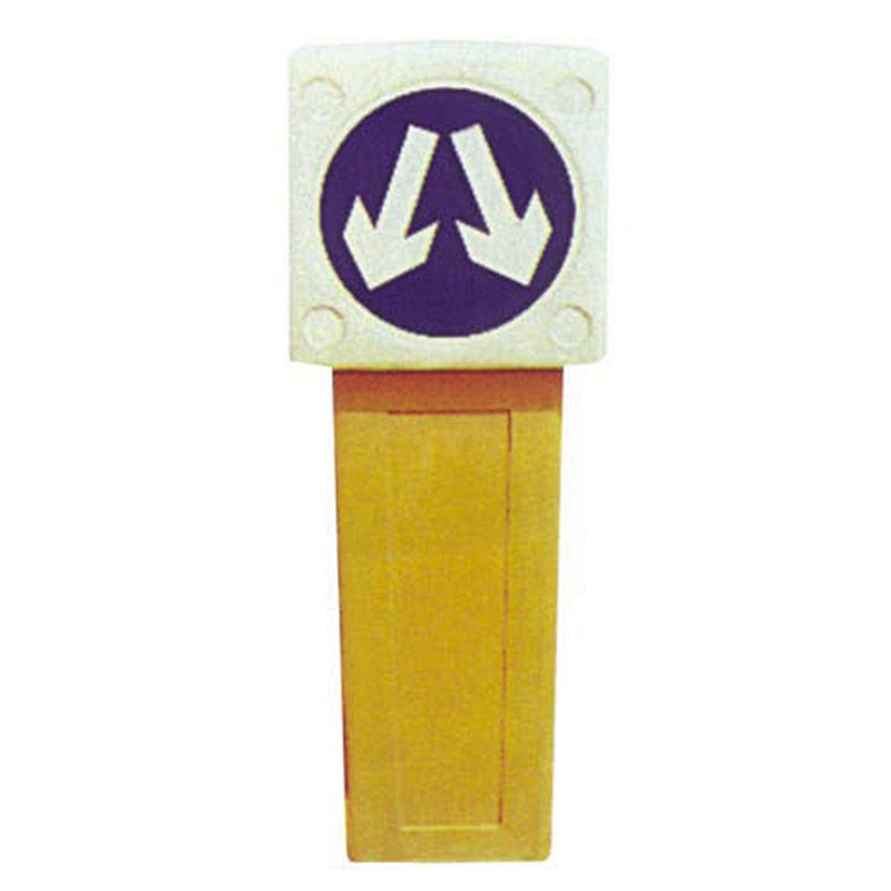 Wholesale High Quality Rubber Road Bollard Traffic Warning Bollard Separate Road Lighting Box