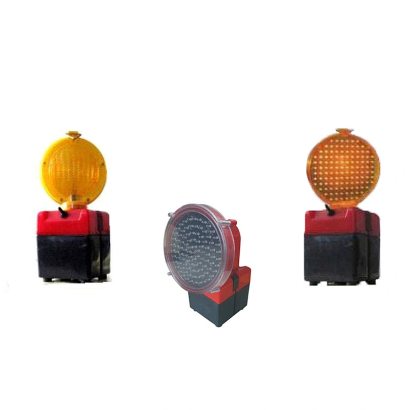 Custom China Hot Sale Flashing Battery Powered Led Warning Traffic Light For Road Safety