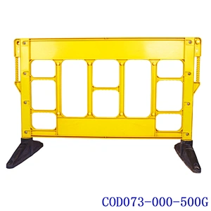 New Design Best Selling Traffic Barriers Plastic Temporary Traffic Fence Barrier Highway Traffic Barrier