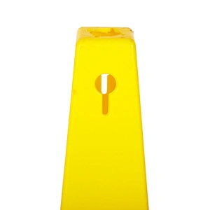 China Factory Direct Supply High Quality Road Work Plastic Wet Floor Sign Yellow Caution Cone