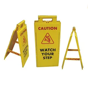 New Hot Selling High Quality A Frame Floor Sign Custom Pattern Caution Sign PP Wet Floor Sign