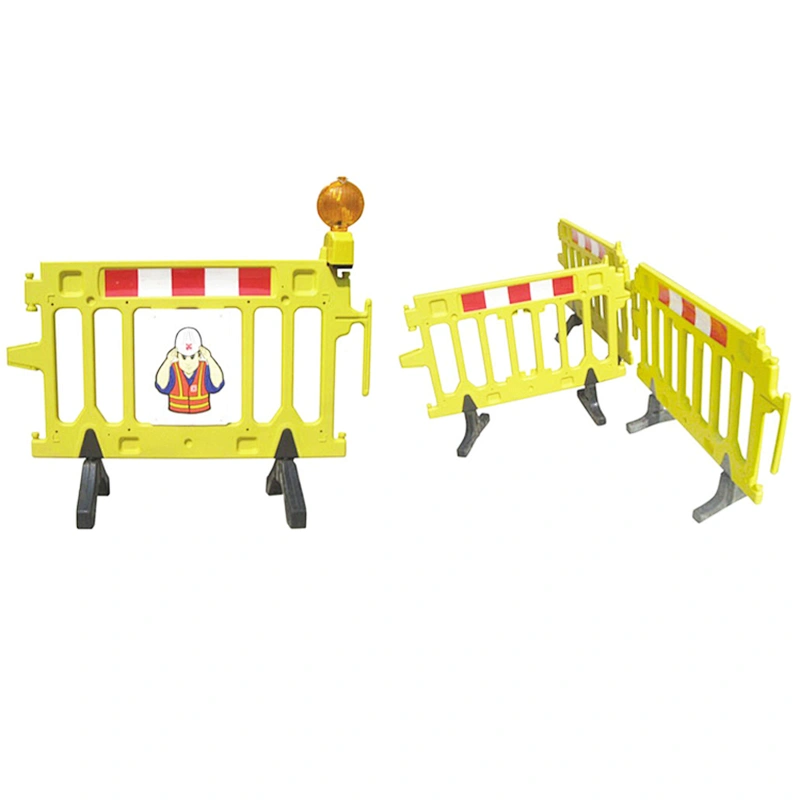 China Manufacturers Plastic Traffic Barrier Road Safety Plastic Traffic Barrier Traffic Barriers Road