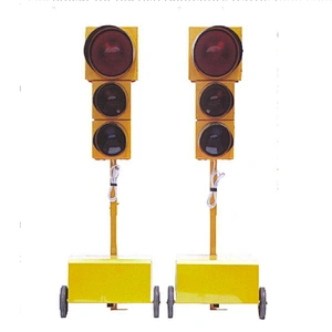 New Style Portable Led Traffic Road Sign Light solar traffic light Trailer Safety Warning Light