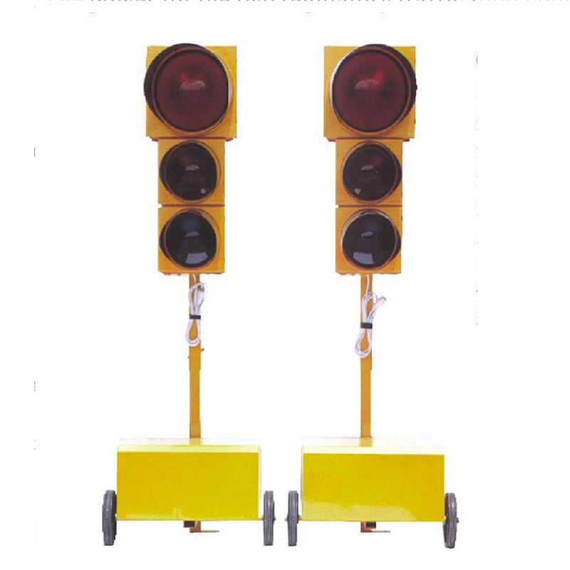 New Style Portable Led Traffic Road Sign Light solar traffic light Trailer Safety Warning Light