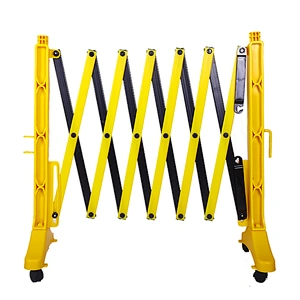 High Quality Wholesale Custom Cheap Barrier Traffic Plastic Traffic Road Safety Barrier Supply Expandable Barrier