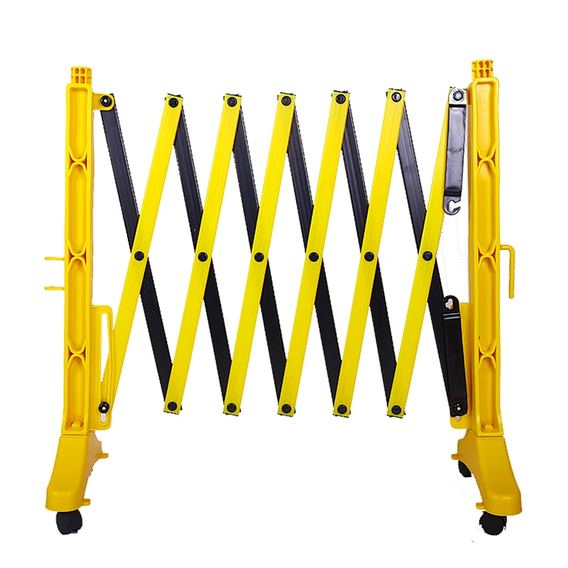 High Quality Wholesale Custom Cheap Barrier Traffic Plastic Traffic Road Safety Barrier Supply Expandable Barrier