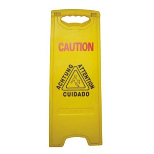 Customized 2020 Hot Product Hot Sale Plastic Safety Sign Custom Traffic Sign A Frame Floor Signs