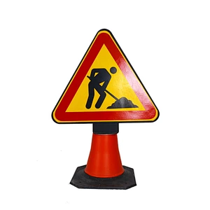 China Hot Selling New Design Reflective Road Safety Traffic Sign Portable Traffic Led Sign