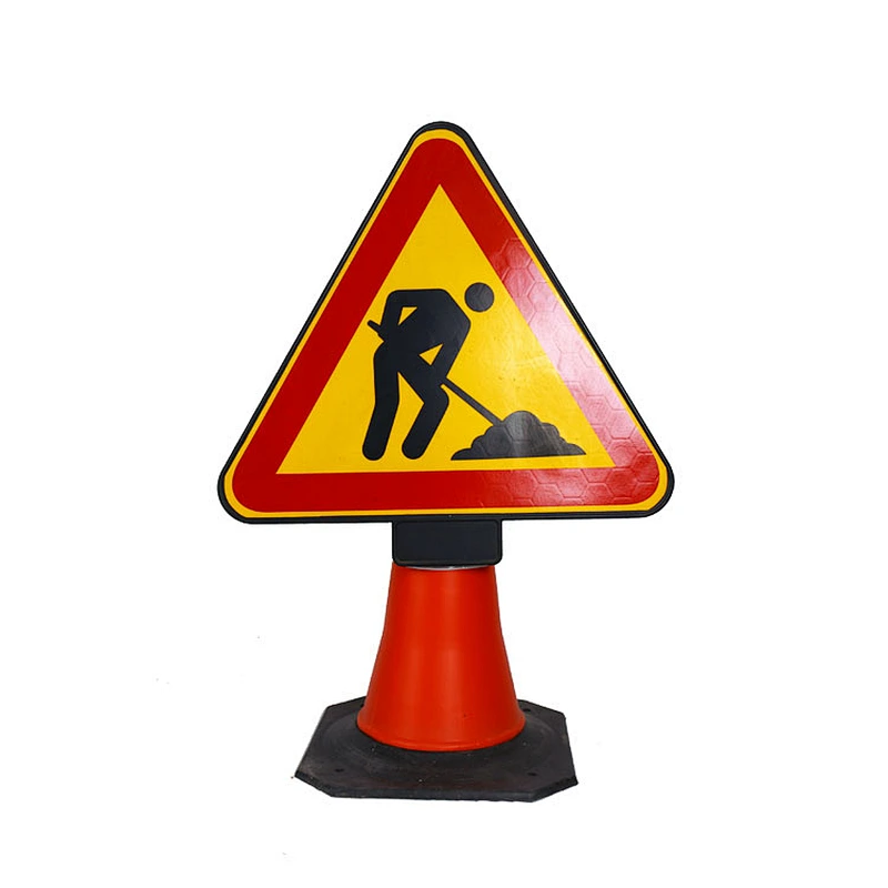 China Hot Selling New Design Reflective Road Safety Traffic Sign Portable Traffic Led Sign