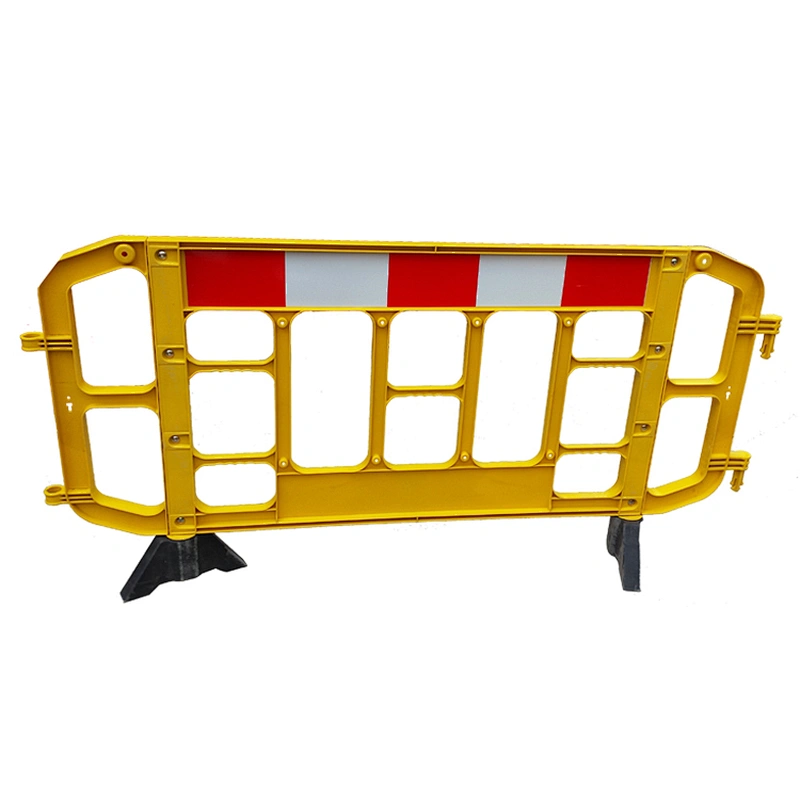 High Quality New Hot Selling Temporary Picket Fence Traffic Barriers Plastic Fence Security