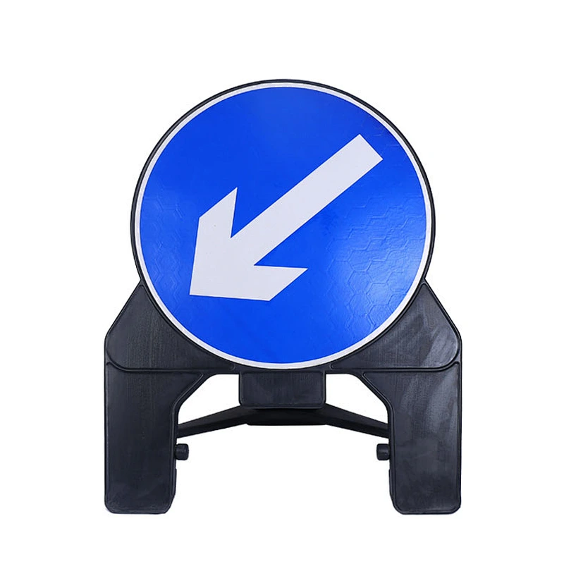 2019 Hot New Products Custom Reflective Outdoor Sign Board Road Traffic Street Arrow Sign Board