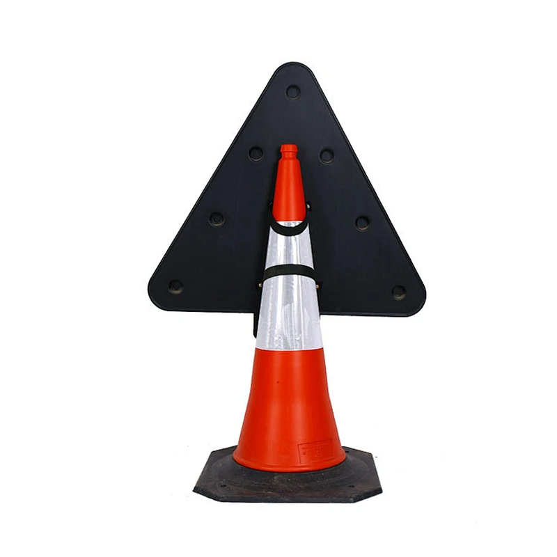 China Hot Selling New Design Reflective Road Safety Traffic Sign Portable Traffic Led Sign