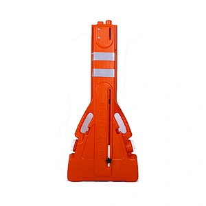 China Factory Supplied Top Quality Plastic Traffic Fence Barrier Folding Traffic Barrier Expandable Barrier