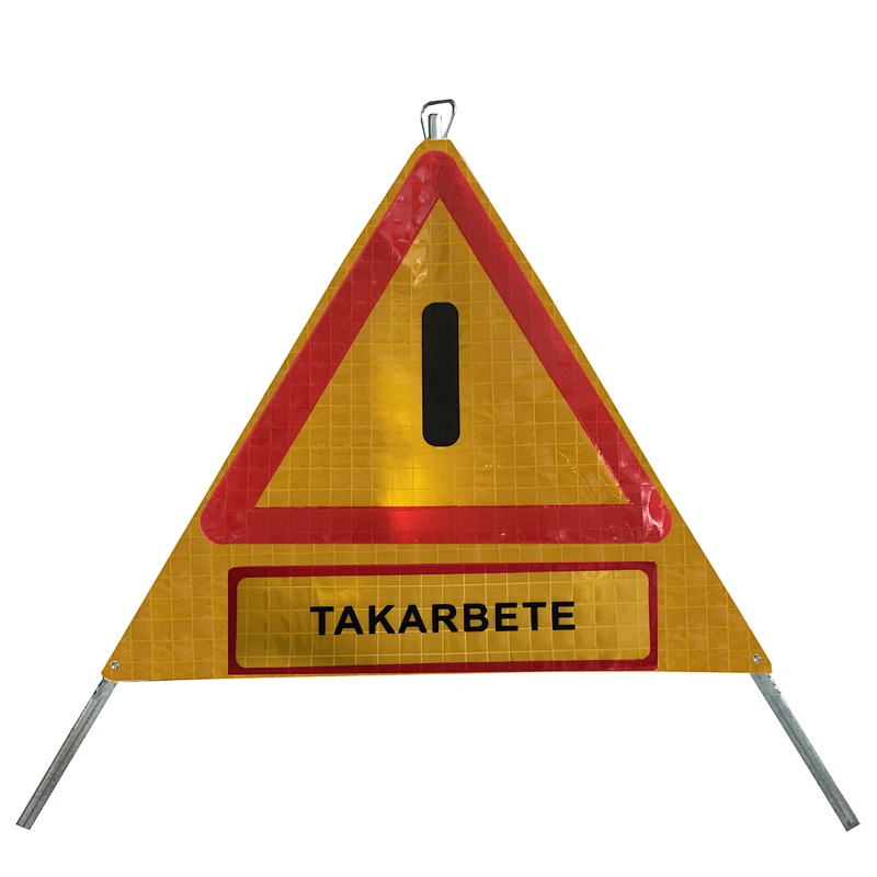 Eu Standard Fecible Roll Up Sign/ttipod Tent Traffic Signal/folding Traffic Sign/non reflective