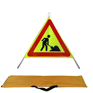 Eu Standard Fecible Roll Up Sign/ttipod Tent Traffic Signal/folding Traffic Sign/Rreflective