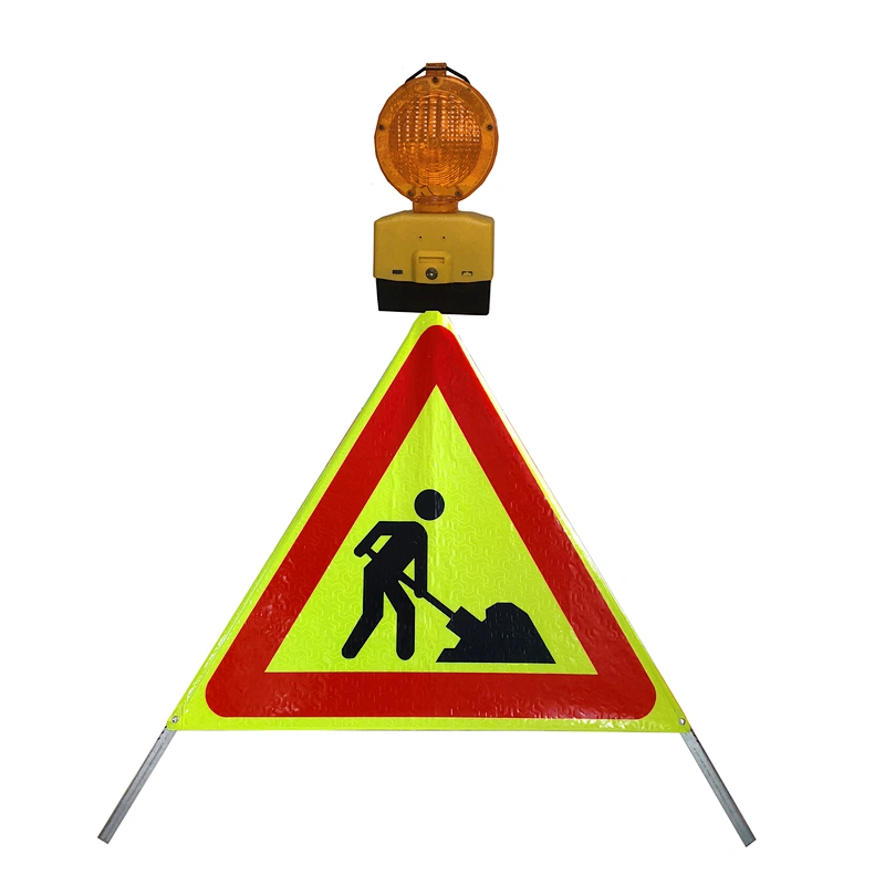 Eu Standard Fecible Roll Up Sign/ttipod Tent Traffic Signal/folding Traffic Sign/Rreflective