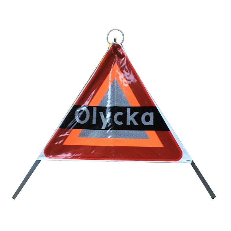 Eu Standard Fecible Roll Up Sign/ttipod Tent Traffic Signal/folding Traffic Sign/non reflective