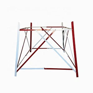 Folding aluminum 4 sidcd workgate in one piece