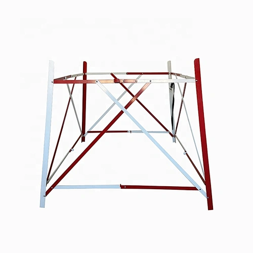 Folding aluminum 4 sidcd workgate in one piece