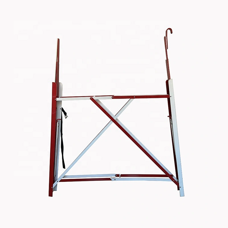 Folding aluminum 4 sidcd workgate in one piece