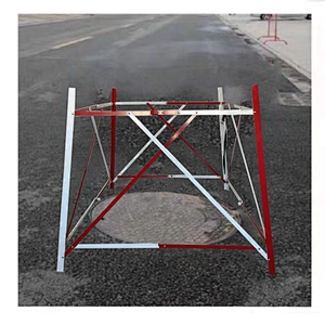 Folding aluminum 4 sidcd workgate in one piece