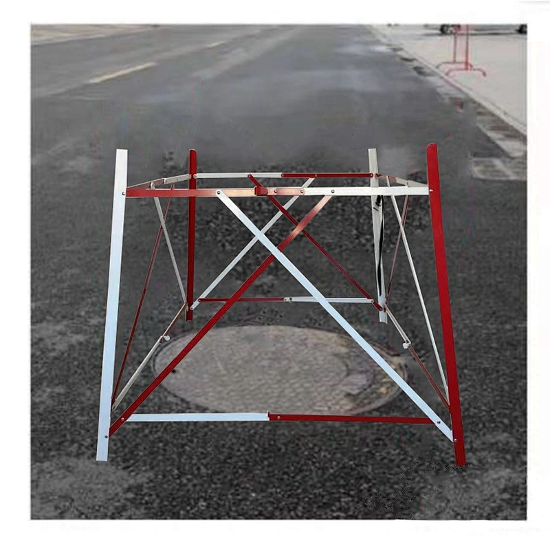 Folding aluminum 4 sidcd workgate in one piece