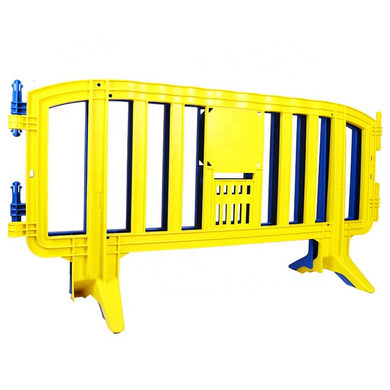 EU Standard Movit Barricade 2 Meter Plastic Packing Barrier/plastic Traffic Barricade/safety Fence
