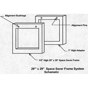 SMT space saver frames
