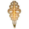 Edison Bulb Vintage LED Golden Horn 4W 220-240V E27 Big Antique LED Filament Light Bulb Amber Glass Home Indoor Lighting