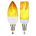 New Decoration Vintage 2W E27 E26 B22 E14 Led Fire Lights Flicking Lamp Flicker Flame Effect Fire Light Bulb