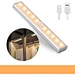 PIR Under Cabinet Light USB Rechargeable Motion Sensor Closet Lights Wireless Magnetic Stick-on Cordless 10 LED Night Light Bar