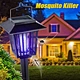 Outdoor Solar Mosquito Killer Lamp USB Flying Insect Killer Trap with Light Lamp