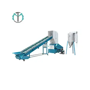 Tyrone 20hp / 15kw máquina trituradora / trituradora / trituradora de plástico con cuchilla en escamas