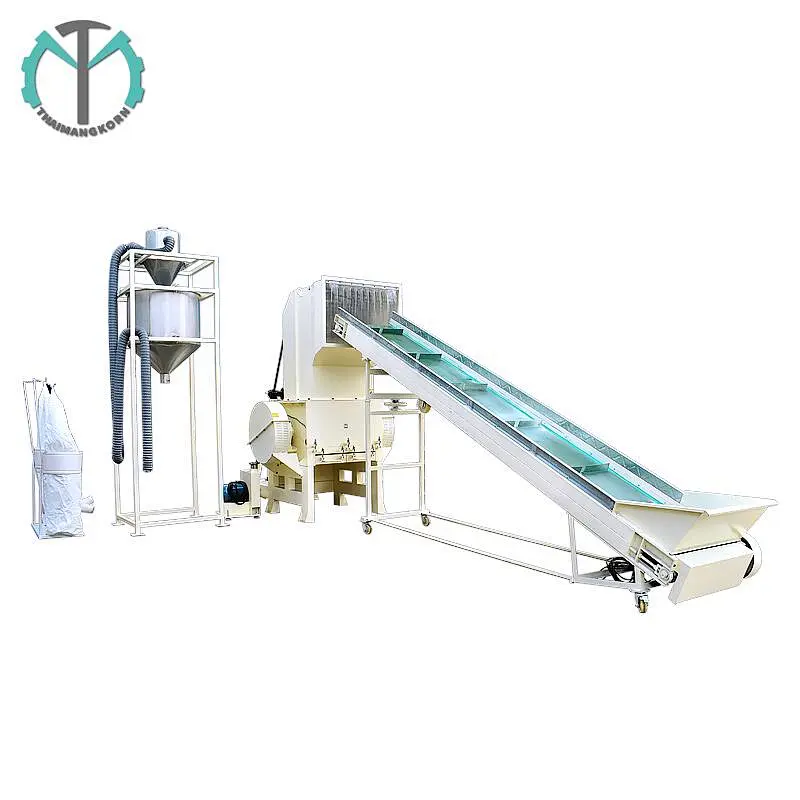 Tyrone 20hp/15kw flake blade plastic crusher/shredder/grinder machine