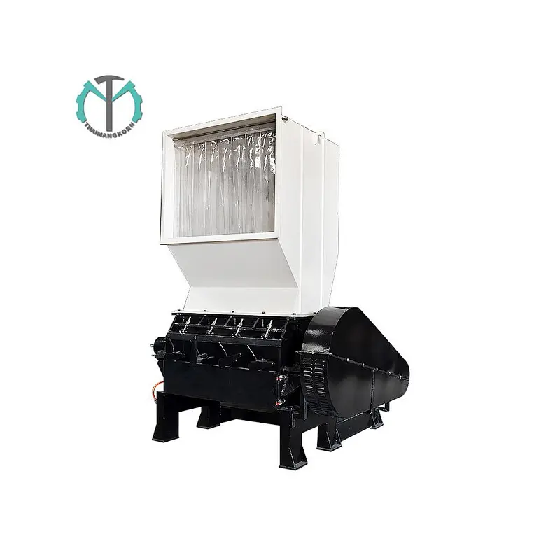 Tyrone 20hp / 15kw máquina trituradora / trituradora / trituradora de plástico con cuchilla en escamas