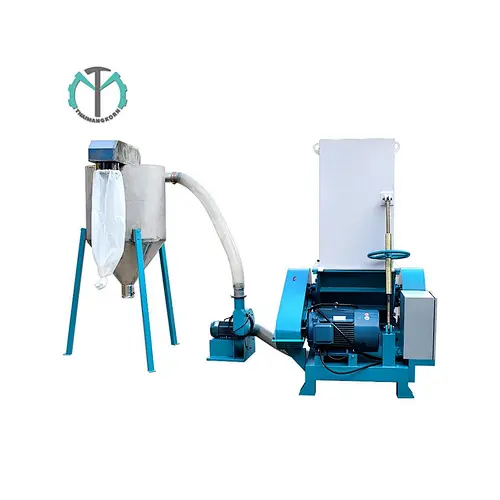 Tyrone 20hp / 15kw máquina trituradora / trituradora / trituradora de plástico con cuchilla en escamas