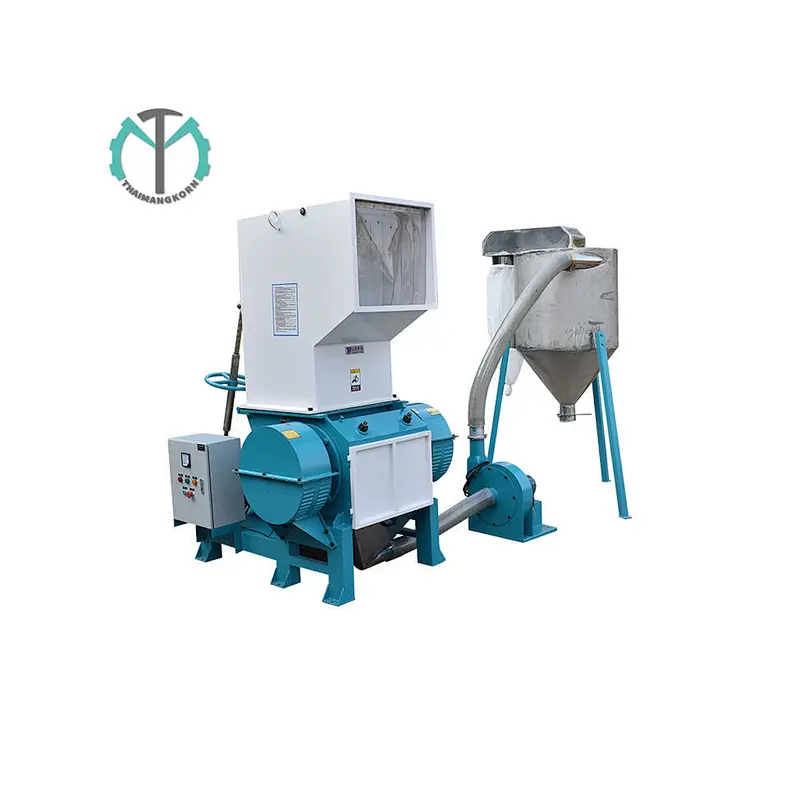 Tyrone 20hp / 15kw máquina trituradora / trituradora / trituradora de plástico con cuchilla en escamas