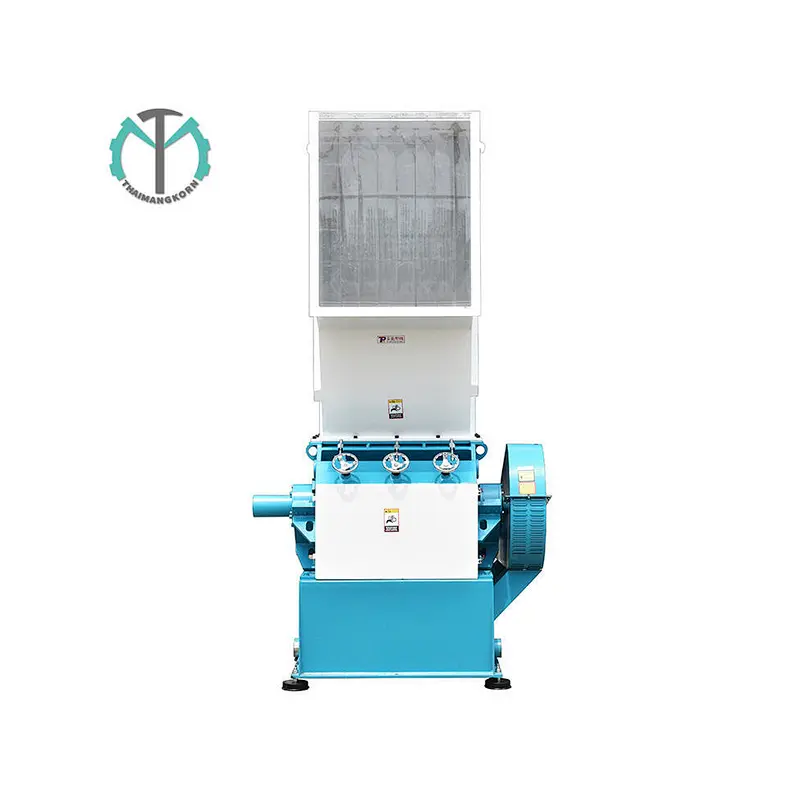 Tyrone 20hp / 15kw máquina trituradora / trituradora / trituradora de plástico con cuchilla en escamas