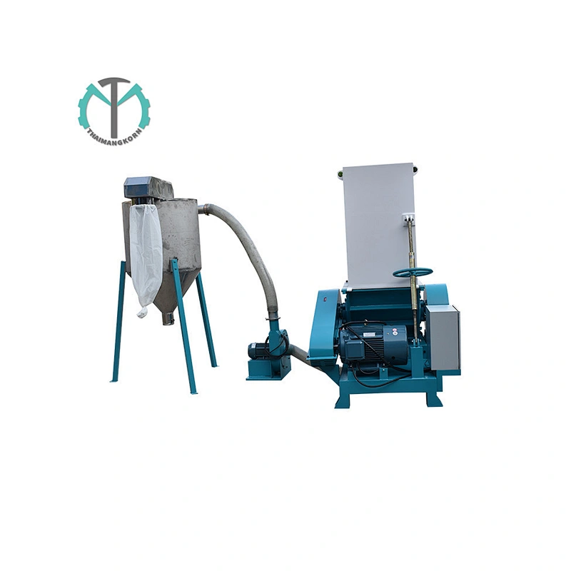 Tyrone 20hp / 15kw máquina trituradora / trituradora / trituradora de plástico con cuchilla en escamas