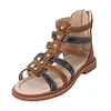 girls brown dress sandals