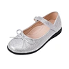 Girl's Square Flat Shoes