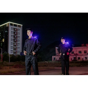 Nextorch UT21 LED shoulder clip light for police security shoulder light rechargeable blue and red flashing signal light