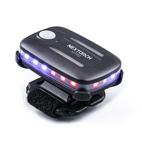Nextorch UT22 LED emergency light for police security molle light tupe C rechargeable blue and red flashing signal light