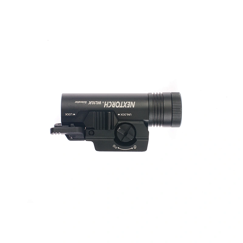 NEXTORCH WL10X LED Pistol weapon tactical flashlight waterproof and shockproof Picatinny Weaver rail mount torch