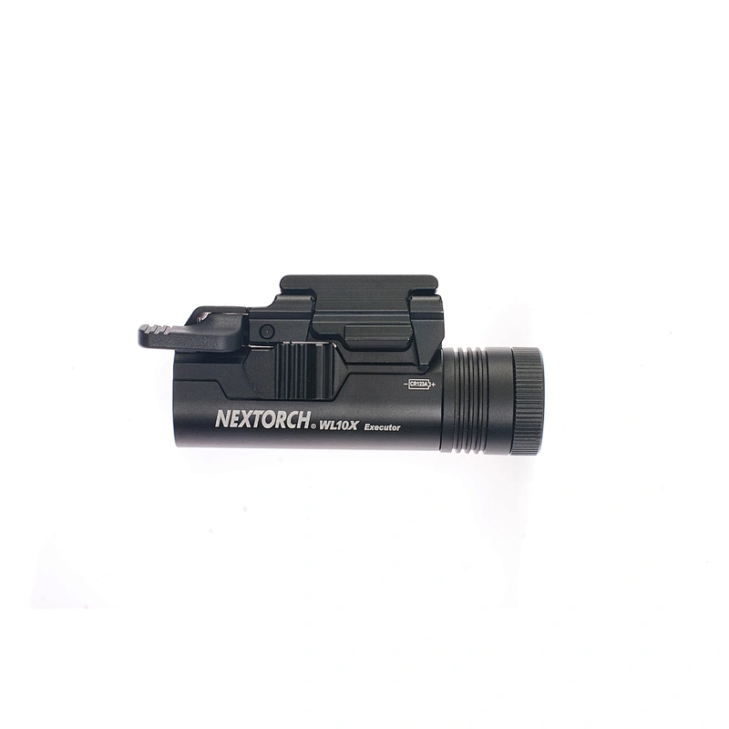 NEXTORCH WL10X LED Pistol weapon tactical flashlight waterproof and shockproof Picatinny Weaver rail mount torch