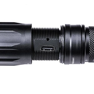 E51 V2.0 rechargeable flashlight high lumens 1400lm IPX8 waterproof small size  type-C direct quick charge torch 1x18650